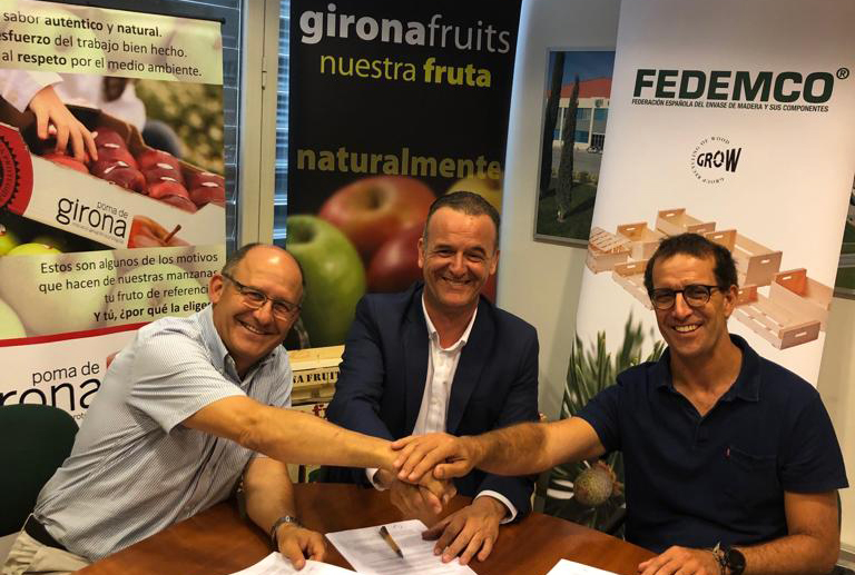 Acuerdo de colaboración y promoción entre Fedemco y Poma de Girona