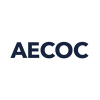 Logotipo de AECOC sobre fondo blanco