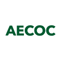 Logotipo de AECOC verde sobre fondo blanco