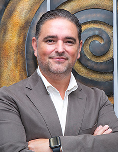 Retrato profesional de Emilio J. Laguna Fuentes, vocal de COENCA S.COOP