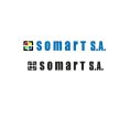 Logotipo de Somart S.A. en versiones color y monocromo